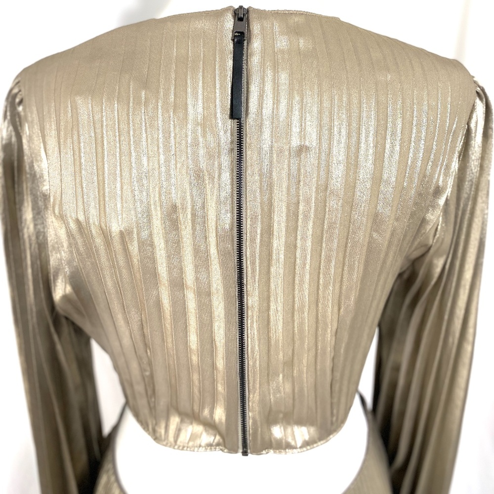 NWT A.L.C. Naples Cutout Waist Dress 12 - Picture 11 of 16